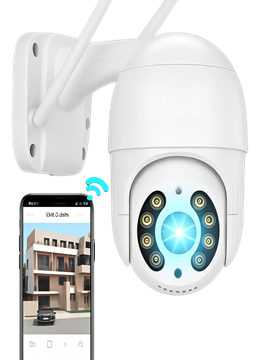 Câmera IP A8 Icsee Wifi Externa.