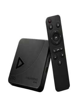 Smart Box 4K Android TV.